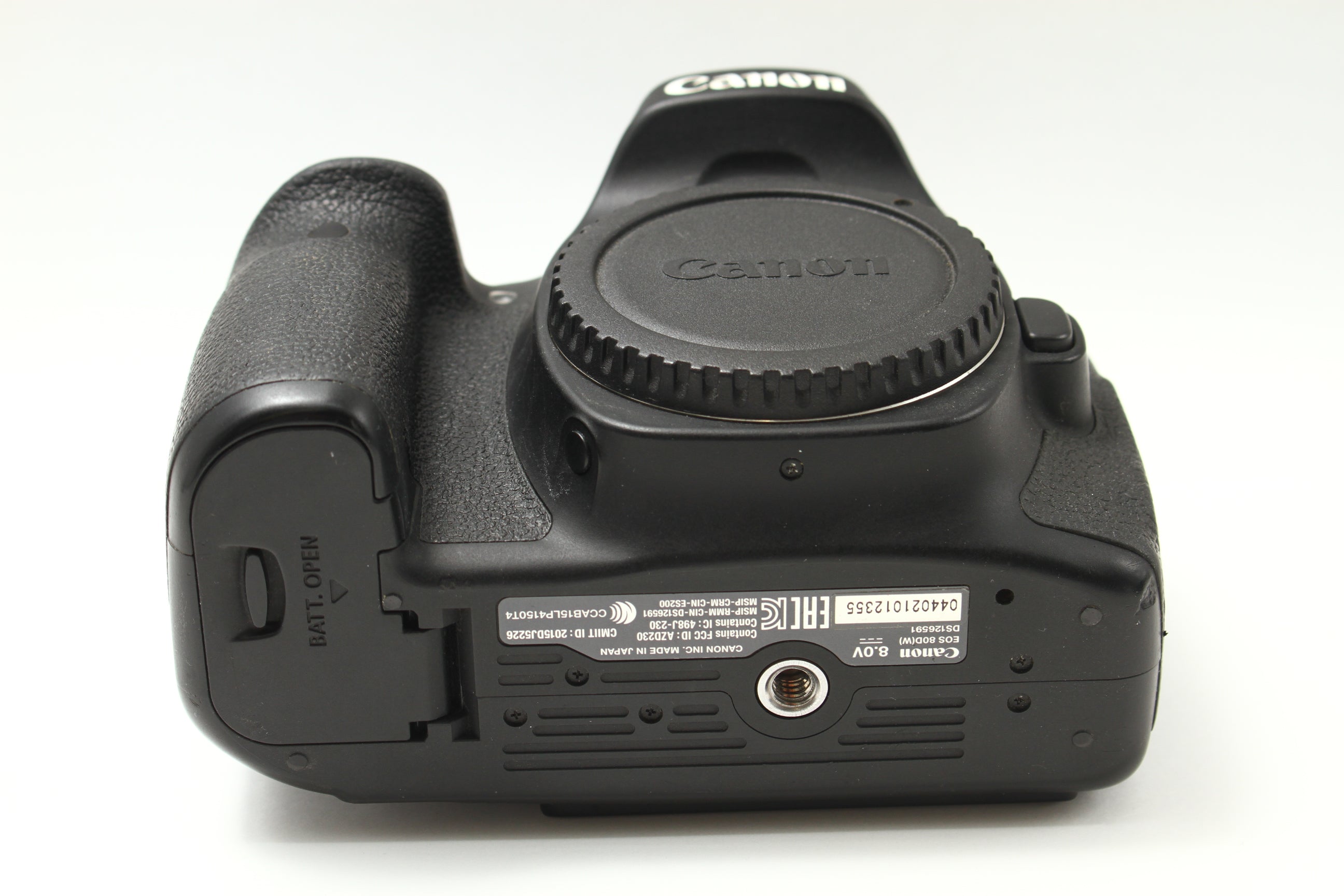 Canon (キヤノン) EOS 80D デジタルカメラ 一眼レフ – にっしんカメラ