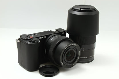 VLOGCAM ZV-E10 II ブラック ダブルズームキット