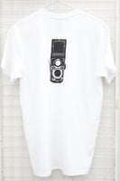 T-shirt twin-lens reflex back print (M)