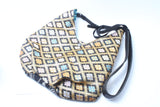 Shoulder bag with camera strap Takeda bishi gold button specification