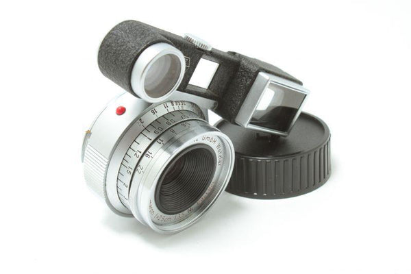 防湿庫にて保管していましたLeica Summaron F3.5/35mm単焦点 レンズメガネ付き