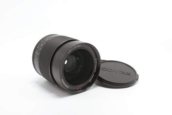 CONTAX Distagon Distagon 35/1.4 T* AEG (Y/C) lens for MF SLR – に